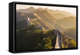 Great Wall; Jinshanling; Beijing; China-Peter Adams-Framed Stretched Canvas
