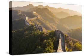 Great Wall; Jinshanling; Beijing; China-Peter Adams-Stretched Canvas