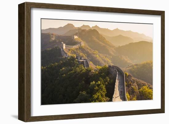 Great Wall; Jinshanling; Beijing; China-Peter Adams-Framed Photographic Print