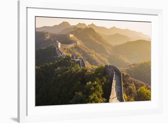 Great Wall; Jinshanling; Beijing; China-Peter Adams-Framed Photographic Print