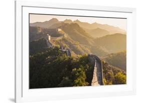 Great Wall; Jinshanling; Beijing; China-Peter Adams-Framed Photographic Print