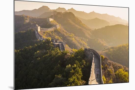 Great Wall; Jinshanling; Beijing; China-Peter Adams-Mounted Photographic Print