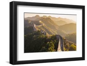 Great Wall; Jinshanling; Beijing; China-Peter Adams-Framed Premium Photographic Print