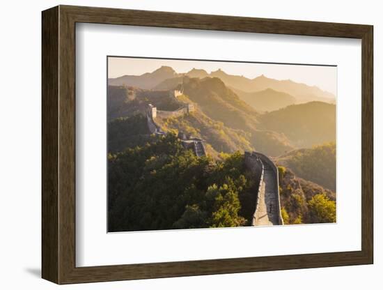 Great Wall; Jinshanling; Beijing; China-Peter Adams-Framed Photographic Print