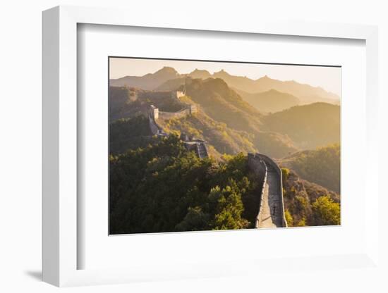 Great Wall; Jinshanling; Beijing; China-Peter Adams-Framed Photographic Print