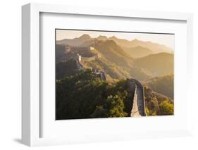 Great Wall; Jinshanling; Beijing; China-Peter Adams-Framed Photographic Print