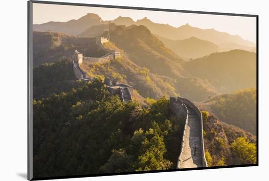 Great Wall; Jinshanling; Beijing; China-Peter Adams-Mounted Photographic Print