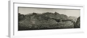 Great Wall of China, 1906 - Near Beijing-Waldemar Abegg-Framed Giclee Print