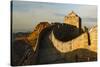 Great Wall of China and Jinshanling Mountains at sunrise, Jinshanling, China-Adam Jones-Stretched Canvas