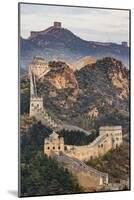 Great Wall of China and Jinshanling Mountains at sunrise, Jinshanling, China-Adam Jones-Mounted Photographic Print