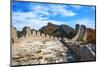 Great Wall Of China and Sky-null-Mounted Art Print