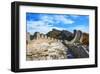 Great Wall Of China and Sky-null-Framed Art Print