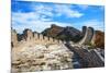 Great Wall Of China and Sky-null-Mounted Art Print