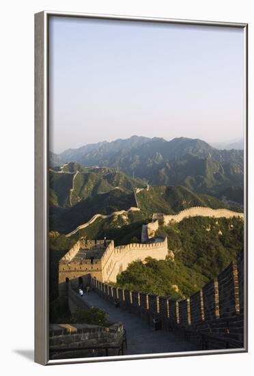 Great Wall of China at Badaling-Christian Kober-Framed Photographic Print