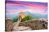 Great Wall of China at the Jinshanling Section.-SeanPavonePhoto-Stretched Canvas