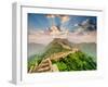 Great Wall of China at the Jinshanling Section-Sean Pavone-Framed Premium Photographic Print