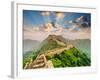 Great Wall of China at the Jinshanling Section-Sean Pavone-Framed Photographic Print