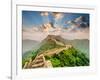 Great Wall of China at the Jinshanling Section-Sean Pavone-Framed Photographic Print