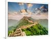 Great Wall of China at the Jinshanling Section-Sean Pavone-Framed Photographic Print