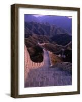 Great Wall of China, Badaling, China-Nicholas Pavloff-Framed Photographic Print