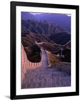 Great Wall of China, Badaling, China-Nicholas Pavloff-Framed Photographic Print