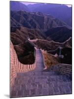 Great Wall of China, Badaling, China-Nicholas Pavloff-Mounted Photographic Print