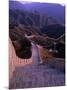 Great Wall of China, Badaling, China-Nicholas Pavloff-Mounted Photographic Print