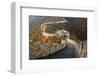 Great Wall of China in Autumn-null-Framed Art Print