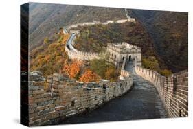 Great Wall of China in Autumn-null-Stretched Canvas