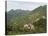 Great Wall of China, in Summer Time, Mutianyu, Near Beijing-Christian Kober-Stretched Canvas