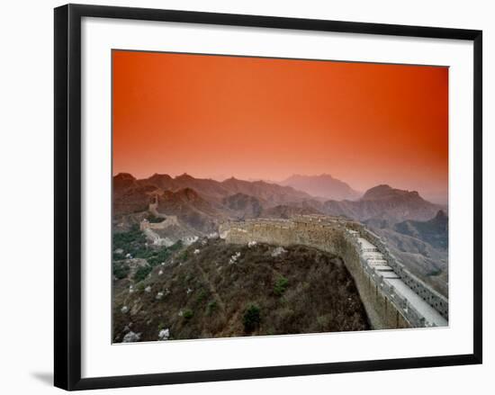 Great Wall of China, Jinshanling-Bill Bachmann-Framed Photographic Print