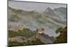 Great Wall of China on a Foggy Morning. Jinshanling, China-Darrell Gulin-Mounted Premium Photographic Print