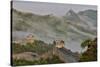 Great Wall of China on a Foggy Morning. Jinshanling, China-Darrell Gulin-Stretched Canvas