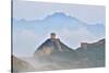 Great Wall of China on a Foggy Morning. Jinshanling, China-Darrell Gulin-Stretched Canvas