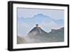 Great Wall of China on a Foggy Morning. Jinshanling, China-Darrell Gulin-Framed Photographic Print