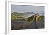 Great Wall of China on a Foggy Morning. Jinshanling, China-Darrell Gulin-Framed Photographic Print