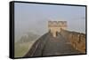 Great Wall of China on a Foggy Morning. Jinshanling, China-Darrell Gulin-Framed Stretched Canvas