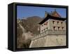Great Wall of China, UNESCO World Heritage Site, at Juyongguan Pass, 50Km from Beijing, China-De Mann Jean-Pierre-Framed Stretched Canvas
