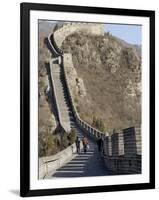 Great Wall of China, UNESCO World Heritage Site, Juyongguan Pass, China-De Mann Jean-Pierre-Framed Photographic Print