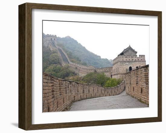 Great Wall of China, UNESCO World Heritage Site, Mutianyu, China, Asia-Kimberly Walker-Framed Photographic Print