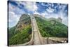 Great Wall of China. Unrestored Sections at Jinshanling.-SeanPavonePhoto-Stretched Canvas