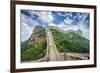 Great Wall of China. Unrestored Sections at Jinshanling.-SeanPavonePhoto-Framed Photographic Print