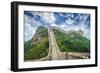 Great Wall of China. Unrestored Sections at Jinshanling.-SeanPavonePhoto-Framed Photographic Print