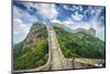 Great Wall of China. Unrestored Sections at Jinshanling.-SeanPavonePhoto-Mounted Photographic Print