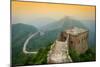 Great Wall of China. Unrestored Sections at Jinshanling-Sean Pavone-Mounted Photographic Print