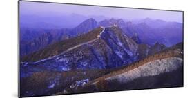 Great Wall Of China Winter-Charles Bowman-Mounted Photographic Print