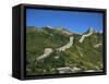 Great Wall of China-Mick Roessler-Framed Stretched Canvas