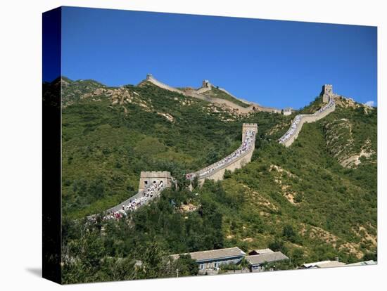 Great Wall of China-Mick Roessler-Stretched Canvas