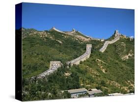 Great Wall of China-Mick Roessler-Stretched Canvas