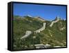 Great Wall of China-Mick Roessler-Framed Stretched Canvas